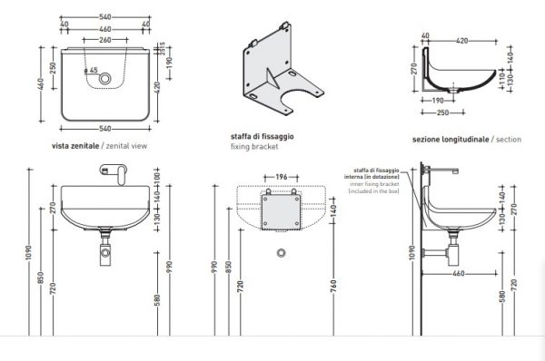 Maatvoering Plate 54 Flaminia