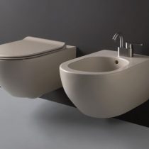 Ap 118G wandtoilet met zitting Slim